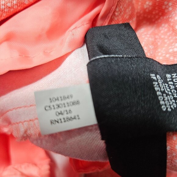 Lane Bryant Womens Coral Cropped Pants Size 20 Cotton/Spandex Blend - Picture 7 of 7